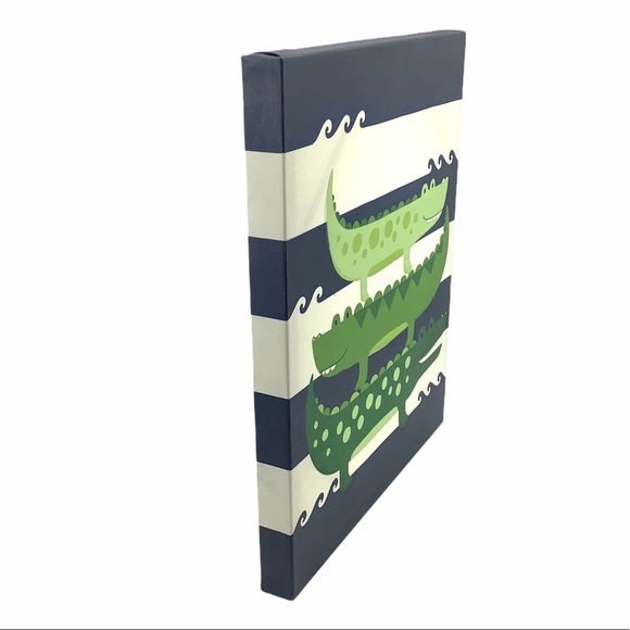 CHILDREN’S ALLIGATOR 🐊 CANVAS WALL ART - Picture 3 of 7